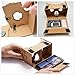 Daisen-tech Cardboard 3d Vr Virtual Reality DIY 3D Glasses for Smartphone with NFC and Headband