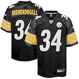 Steeler Jerseys : Reebok NFL Equipment Steeler #34 Rashard Mendenhall Youth Black Replica Football Jersey