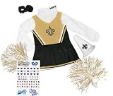 New Orleans Saints Girls 4-6X Cheerleader Gift Set