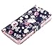 iPhone 6 Plus Wallet Case, Dimaka Cute Floral Pattern Leather Wallet Case with Perfection Prime Design for iPhone 6/6S Plus 5.5