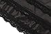 Avidlove Women Lingerie Slips Satin Snip-it Half Slip Lace Underskirt Black Black  FBA  XX-Large