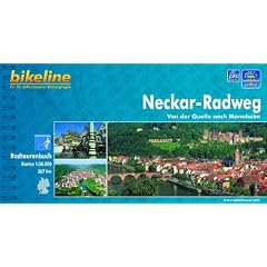 Bikeline Radtourenbuch, Neckar-Radweg. Von der Quelle nach Mannheim. 1:50000, wetterfest/rei�fest