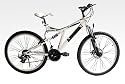 26" MOUNTAINBIKE FAHRRAD RAD ROOSTER 21 Gang weiss - 66,0 (26 Zoll)