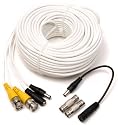 Q-See QS100B Video & Power 100 Foot BNC Male Cable w/2 Female Connectors