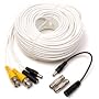Q-See QS100B Video & Power 100 Foot BNC Male Cable w/2 Female Connectors