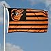 WinCraft Baltimore Orioles Nation Flag 3x5 Banner