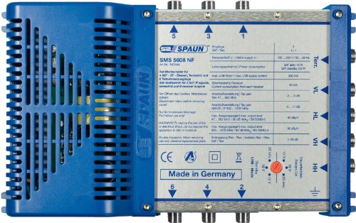 SPAUN SAT-Kompakt-Multischalter f&uuml;r 6 Teilnehmer SMS 5608 NF Preisvergleich