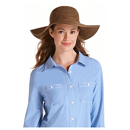 Coolibar UPF 50+ Women's Packable Wide Brim Sun Hat