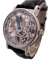 Adee Kaye Mechanical See-Thru Skeleton Watch Model AK-4005
