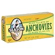 Season Flat Anchovies in Olive Oil, 2-Ounce Tins (Pack of 25)