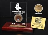 Fenway Park Infield Dirt Coin Etched Acrylic