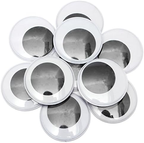 Lot 500pcs 1cm Black Eyeball with Adhesive Stickers, Doll Eyes. Handmade Crafts Kids Toys, Diy Crafts