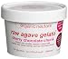 Organic Nectars Raw Agave Gelato, Cherry Chocolate Chunk, 8-Ounce Cups (Pack of 6)