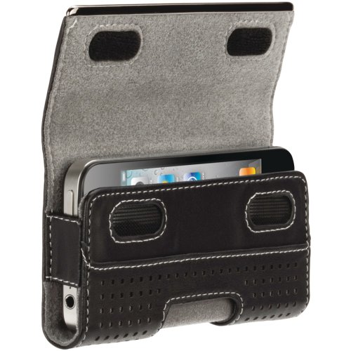 Griffin Elan Holster Metal Leder Umh&auml;ngetasche f&uuml;r iPhone 4G schwarz Preisvergleich