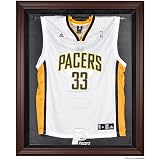 Mounted Memories Indiana Pacers Brown Framed Jersey Display Case