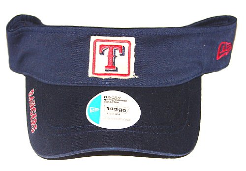 Texas Rangers New Era Navy Adjustable Visor Cap