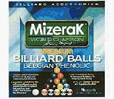 Premium Belgian Billiard Balls from Mizerak - 3 Complete Sets