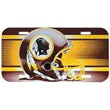 Washington Redskins - Giant Helmet License Plate, NFL Pro Football