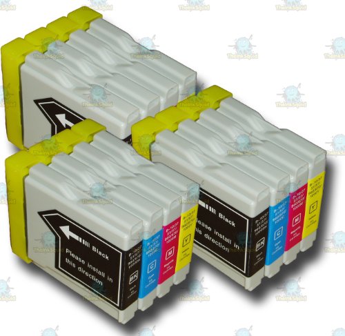 12 Chipped LC970 Compatible Ink Cartridges for 