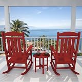 51Agt8a 4VL. SL160  Poly Wood Polywood Recycled Plastic Presidential Rocking Chair   R100PB Reviews