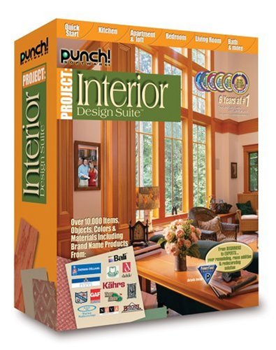 Software: Punch! Interior Design Suite