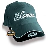 El Camino Bowtie Hat Cap Blue Black (Apparel Clothing) by Gregs Automotive LLC