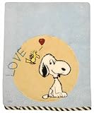 Lambs & Ivy Vintage Snoopy Plush Blanket