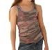 Girls Camo Beater Tank Top