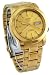 Seiko Men's SNKE56 Seiko 5 Automatic Gold Dial Gold-Tone Stainless Steel Watch