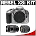 Canon EOS Digital Rebel XSi 12.2-Megapixel SLR Camera Body (Silver) with Tamron AF 28-80mm and 70-300mm Di Macro Lens
