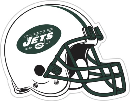 NFL New York Jets 12-Inch Vinyl Helmet Magnet