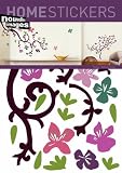 Home Stickers Hibiscus Decorative Wall Stickers