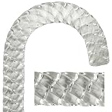 Royal Canes Lucite Tourist Cane with Crystal Ridges Design