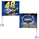 Jimmie Johnson NASCAR Car Flag (11.75"x14.5")