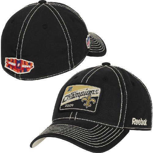 Reebok New Orleans Saints 2009 Conference Championship Locker Room Hat