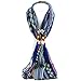 Moguer Womens Bohemia Necklace Scarf Geometric Tassel Neckwear