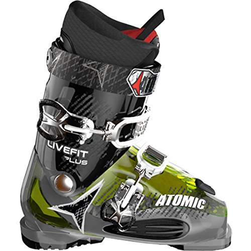 Atomic Live Fit Plus Ski Boots Grey/Transparent Green 29.5