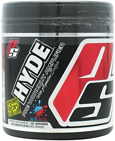ProSupps USA Hyde V2, Blue Razz, 9.4 Ounce