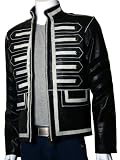 Xport Design's Men's Military Style Biker Leather Jacket