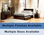 Atlantic Furniture Miami Bed with Flat Panel Footboard Platform Bed