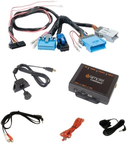 ISIMPLE ISGM655 DROID(TM), iPad(R)/iPhone(R)/iPod(R) &amp; Other Smartphones Factory Radio Interface (For Select GM(R) Vehicles)