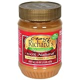 Crazy Richards Creamy Pn, 16-Ounce (Pack of 6)