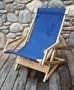Blue Ridge Sling Recliner, Navy
