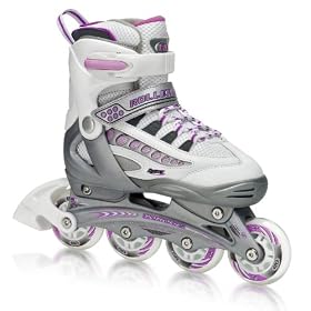 Roller Derby Rocket MDX Adjustable Girl's Inline Skates Skate by