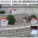 Santa Inflatable Lawn Solar Light Cover