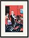 Black Framed/Matted Print 17x23, Clean Sweep