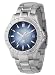 Analog Blue Degrade Dial Watch