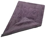 Pinzon Luxury Reversible 21-By-34-Inch Bath Rug, Plum