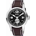 Breil BW0214 Unisex 'Globe' Leather Strap Watch
