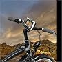 RAM EZ-ON / OFF BICYCLE HANDLE BAR MOUNT with HOLDER for the GARMIN NUVI 500 550